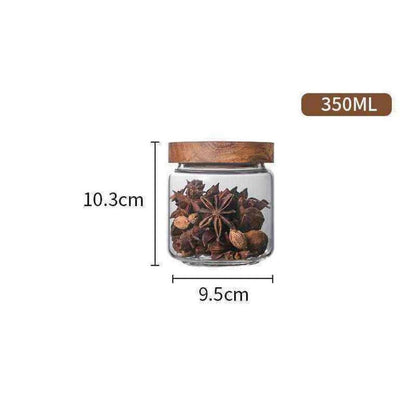 Flat Top Glass Home Storage Containers